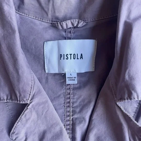 Pistola Lavender Short Sleeve Jumpsuit - Picture 2 of 10